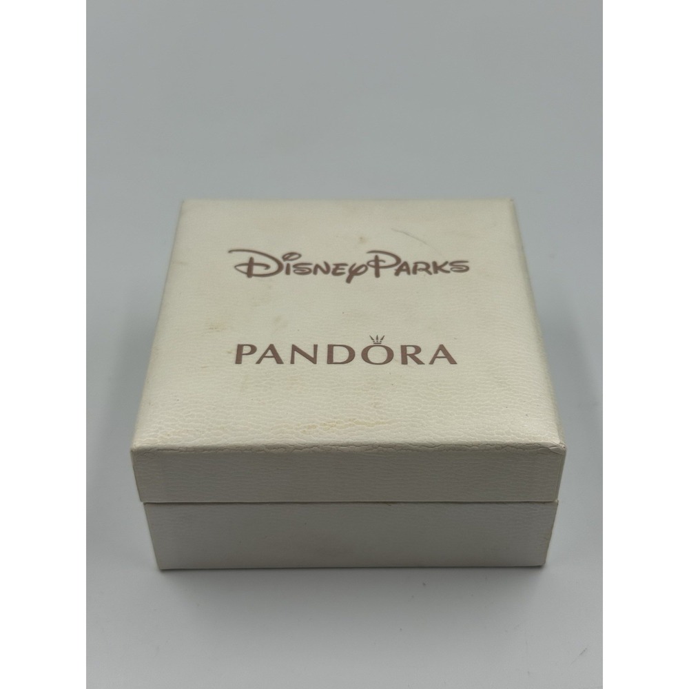 Pandora Disney Parks Silver Bracelet with Minnie Mouse Ear Hat Charm & Box - Picture 9 of 9